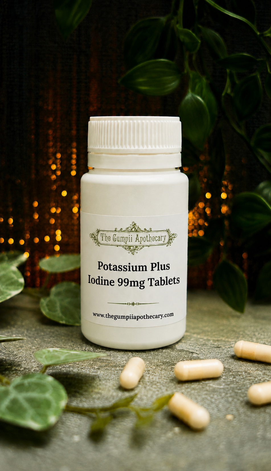 Potassium Plus Iodine 99mg Potassium & 225mcg Iodine 90 Tablets