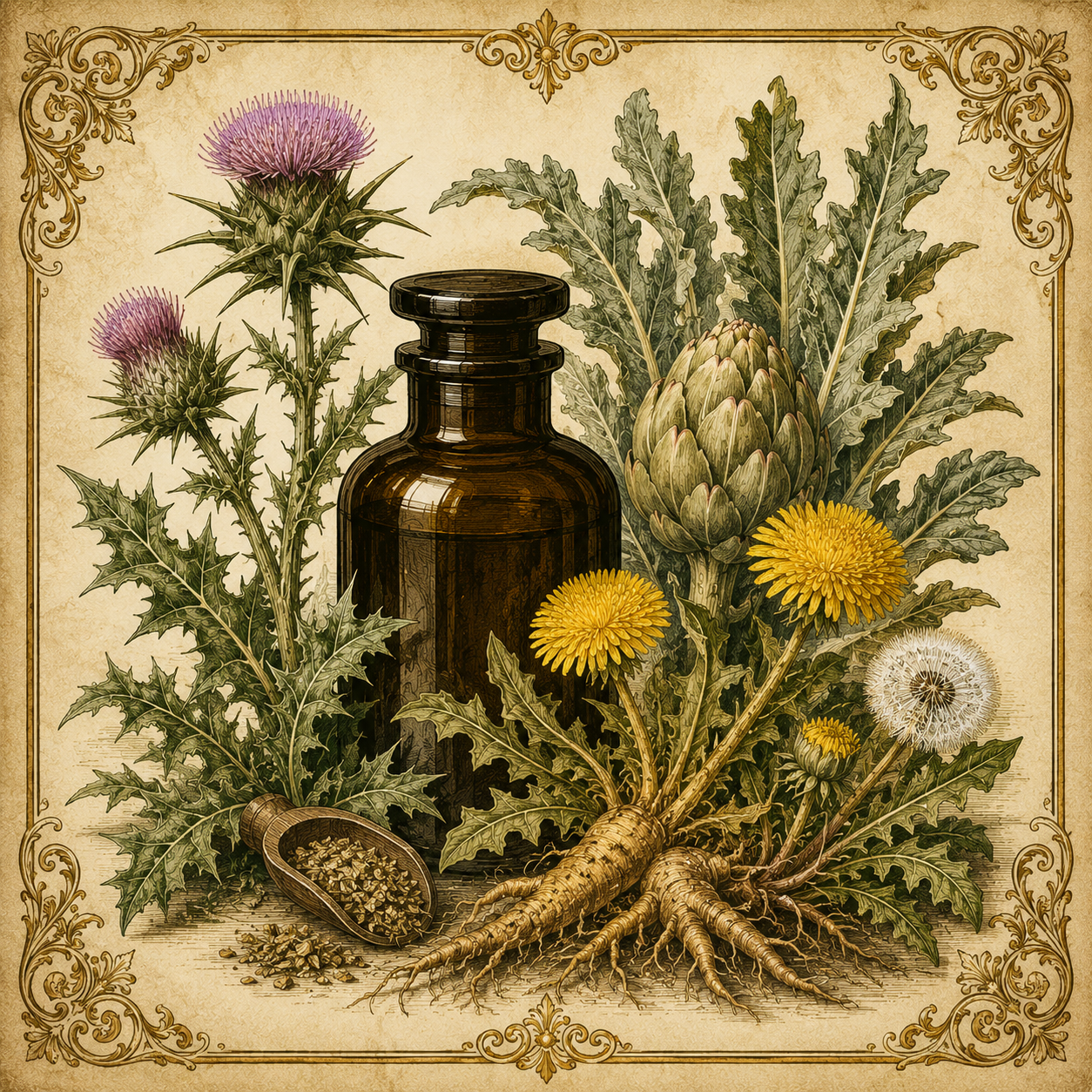 Liver, Bile & Bitters Support