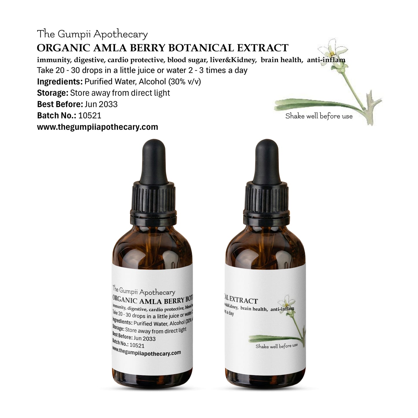 Organic Amla Berry Extract