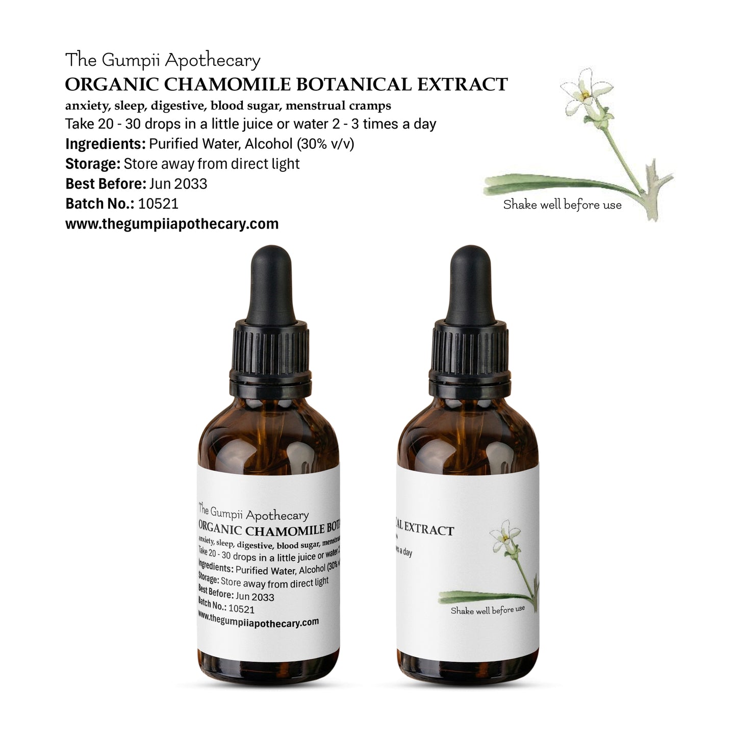 Organic Chamomile Extract