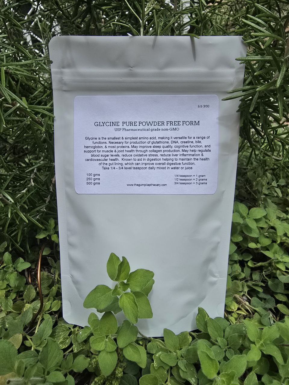 Glycine Powder Free Form