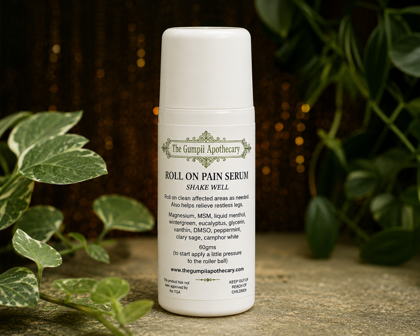 Roll On Pain Serum 60g - The Gumpii Apothecary