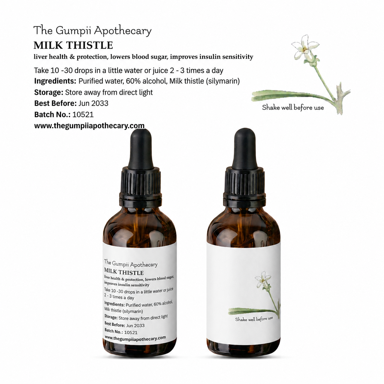 Milk Thistle - Silymarin Extract