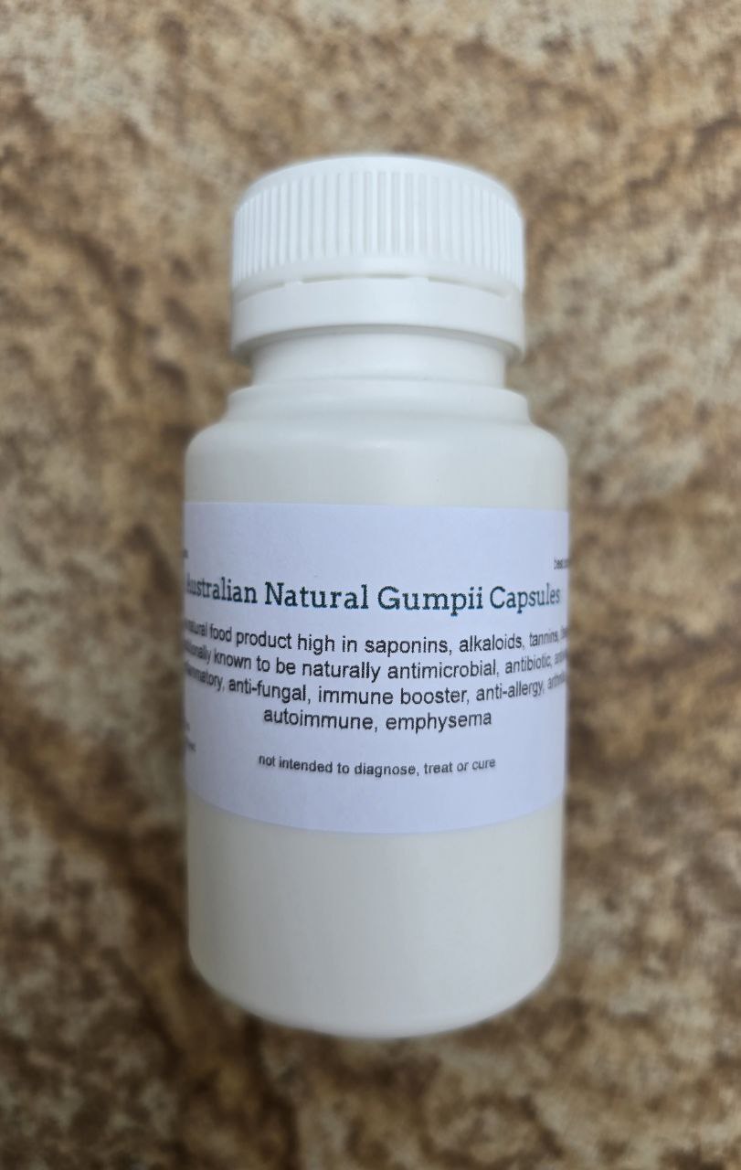 Wildcrafted Australian Natural Gumpii Capsules (Pittosporum angustifolium)
