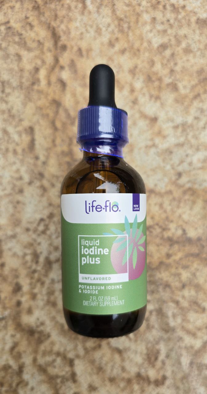 Liquid Iodine as Potassium Iodide