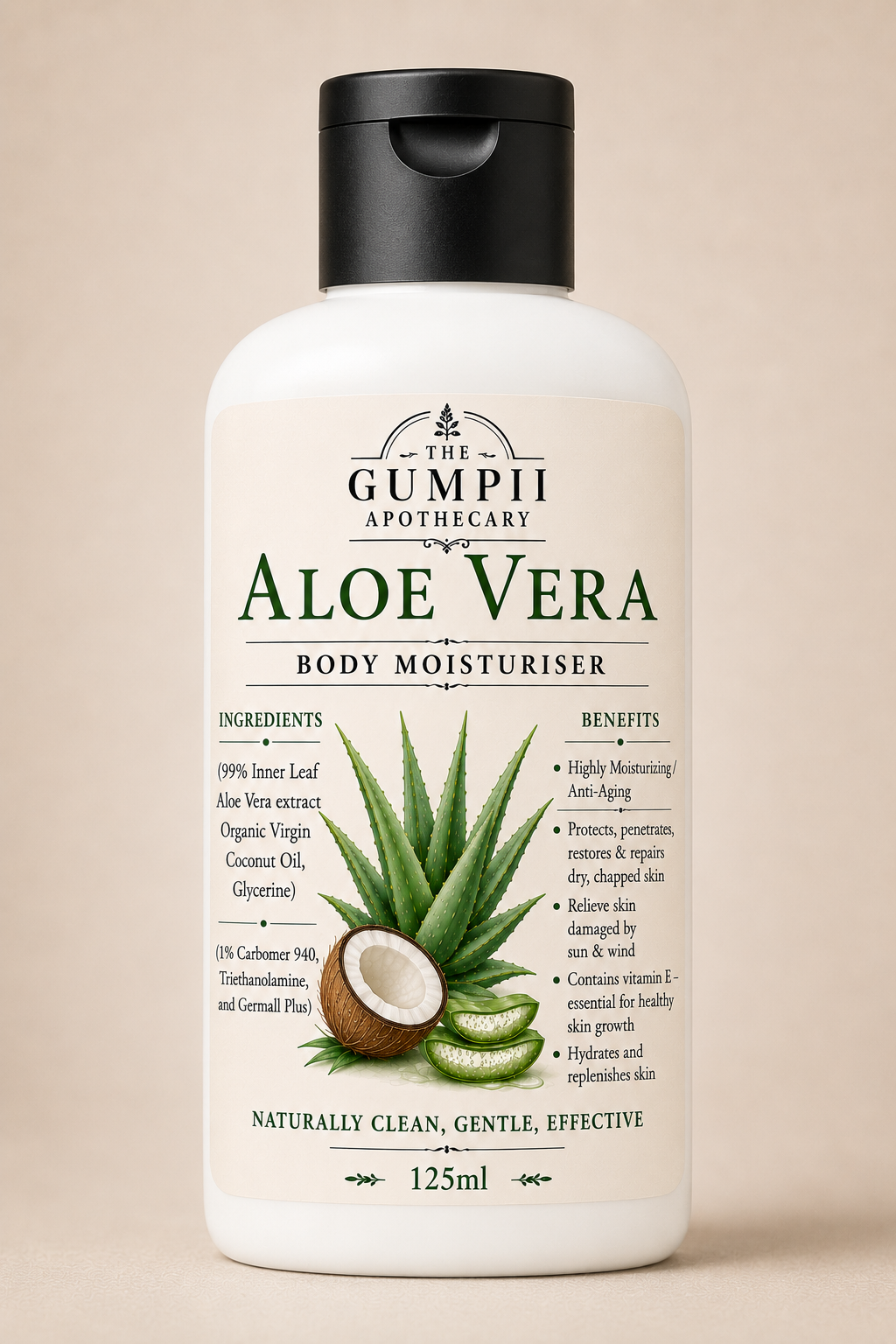 Aloe Vera Body Moisturiser | 125ml